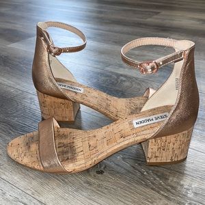 Rose Gold Steven Madden Irenee Heel